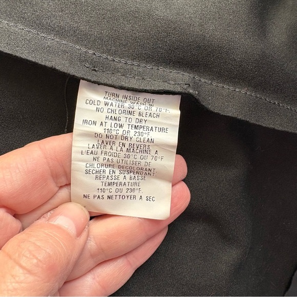 Cartise Black Geometric Print Open Front Jacket Women’s 6 Stretch 3/4 Sleeve - Picture 5 of 7